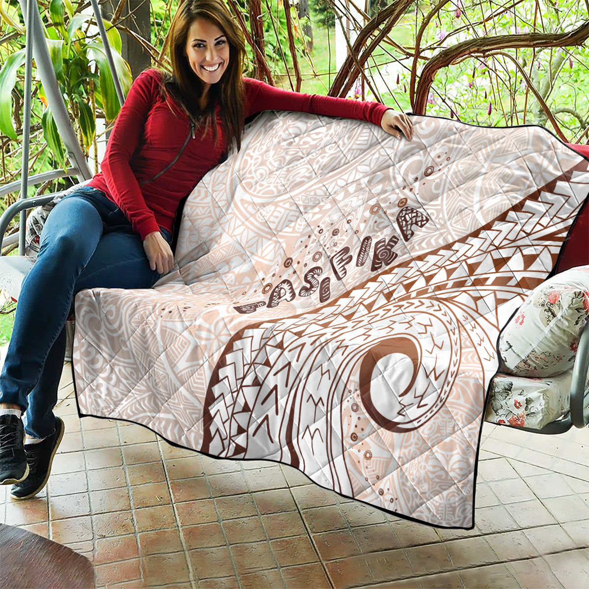 Pasifika Festival Quilt Vintage Tribal Pattern LT01 - Polynesian Pride