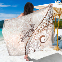 Pasifika Festival Sarong Vintage Tribal Pattern LT01 One Size 44 x 66 inches Brown - Polynesian Pride