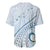 Pasifika Festival Baseball Jersey Tribal Pattern Blue Version LT01 - Polynesian Pride