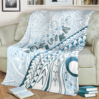 Pasifika Festival Blanket Tribal Pattern Blue Version LT01 - Polynesian Pride