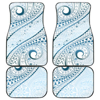 Pasifika Festival Car Mats Tribal Pattern Blue Version LT01 - Polynesian Pride
