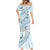 Pasifika Festival Mermaid Dress Tribal Pattern Blue Version LT01 - Polynesian Pride