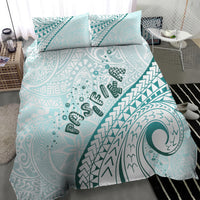 Pasifika Festival Bedding Set Tribal Pattern Teal Version LT01 - Polynesian Pride