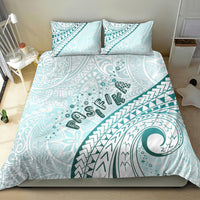 Pasifika Festival Bedding Set Tribal Pattern Teal Version LT01 - Polynesian Pride