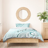 Pasifika Festival Bedding Set Tribal Pattern Teal Version LT01 - Polynesian Pride