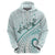 Pasifika Festival Hoodie Tribal Pattern Teal Version LT01 - Polynesian Pride