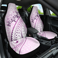 Pasifika Festival Car Seat Cover Tribal Pattern Lilac Version LT01 One Size Purple - Polynesian Pride