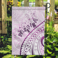 Pasifika Festival Garden Flag Tribal Pattern Lilac Version LT01 Garden Flag Purple - Polynesian Pride