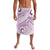 Pasifika Festival Lavalava Tribal Pattern Lilac Version LT01 Purple - Polynesian Pride