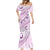 Pasifika Festival Mermaid Dress Tribal Pattern Lilac Version LT01 - Polynesian Pride