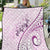 Pasifika Festival Quilt Tribal Pattern Lilac Version