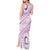 Pasifika Festival Tank Maxi Dress Tribal Pattern Lilac Version LT01 - Polynesian Pride