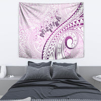 Pasifika Festival Tapestry Tribal Pattern Lilac Version LT01 - Polynesian Pride