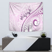 Pasifika Festival Tapestry Tribal Pattern Lilac Version LT01 - Polynesian Pride