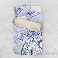 Pasifika Festival Bedding Set Tribal Pattern Violet Version LT01 US Twin 172cm x 218cm Purple - Polynesian Pride