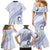 Pasifika Festival Family Matching Mermaid Dress and Hawaiian Shirt Tribal Pattern Violet Version LT01 - Polynesian Pride