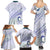 Pasifika Festival Family Matching Summer Maxi Dress and Hawaiian Shirt Tribal Pattern Violet Version LT01 - Polynesian Pride