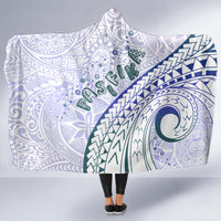 Pasifika Festival Hooded Blanket Tribal Pattern Violet Version LT01 - Polynesian Pride