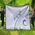 Pasifika Festival Quilt Tribal Pattern Violet Version