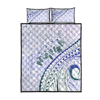 Pasifika Festival Quilt Bed Set Tribal Pattern Violet Version LT01 - Polynesian Pride