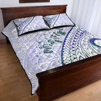 Pasifika Festival Quilt Bed Set Tribal Pattern Violet Version LT01 - Polynesian Pride