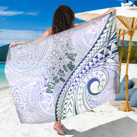 Pasifika Festival Sarong Tribal Pattern Violet Version LT01 One Size 44 x 66 inches Purple - Polynesian Pride