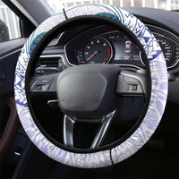 Pasifika Festival Steering Wheel Cover Tribal Pattern Violet Version LT01 - Polynesian Pride