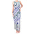 Pasifika Festival Tank Maxi Dress Tribal Pattern Violet Version LT01 Women Purple - Polynesian Pride