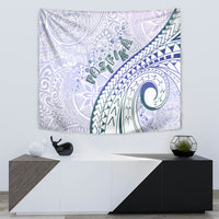 Pasifika Festival Tapestry Tribal Pattern Violet Version LT01 - Polynesian Pride