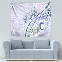 Pasifika Festival Tapestry Tribal Pattern Violet Version LT01 - Polynesian Pride