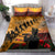 ANZAC Day 2024 Bedding Set Silver Fern With A Trumpet Soldier