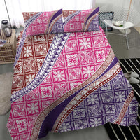 Hawaiian Quilt Pattern Bedding Set Sweet Color Mixed LT01 - Polynesian Pride