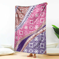 Hawaiian Quilt Pattern Blanket Sweet Color Mixed LT01 - Polynesian Pride