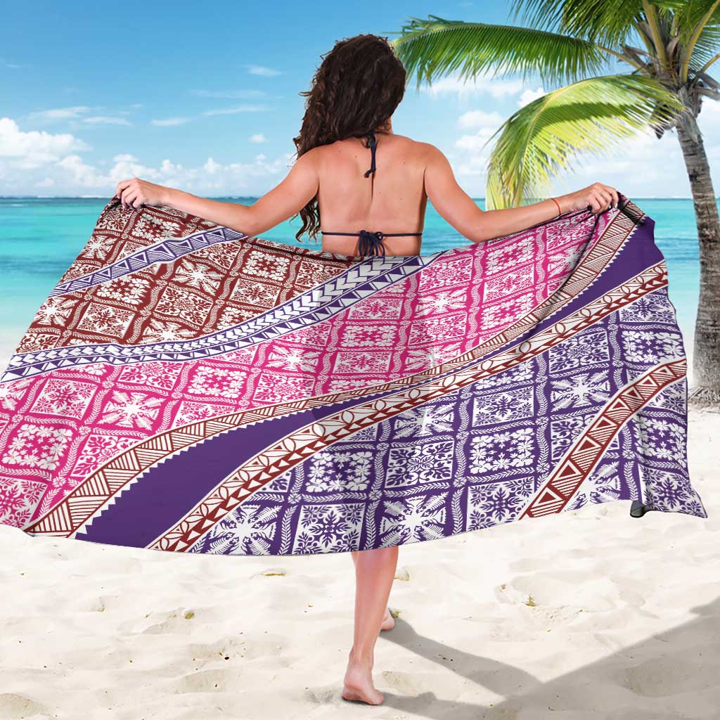 Hawaiian Quilt Pattern Sarong Sweet Color Mixed LT01 - Polynesian Pride