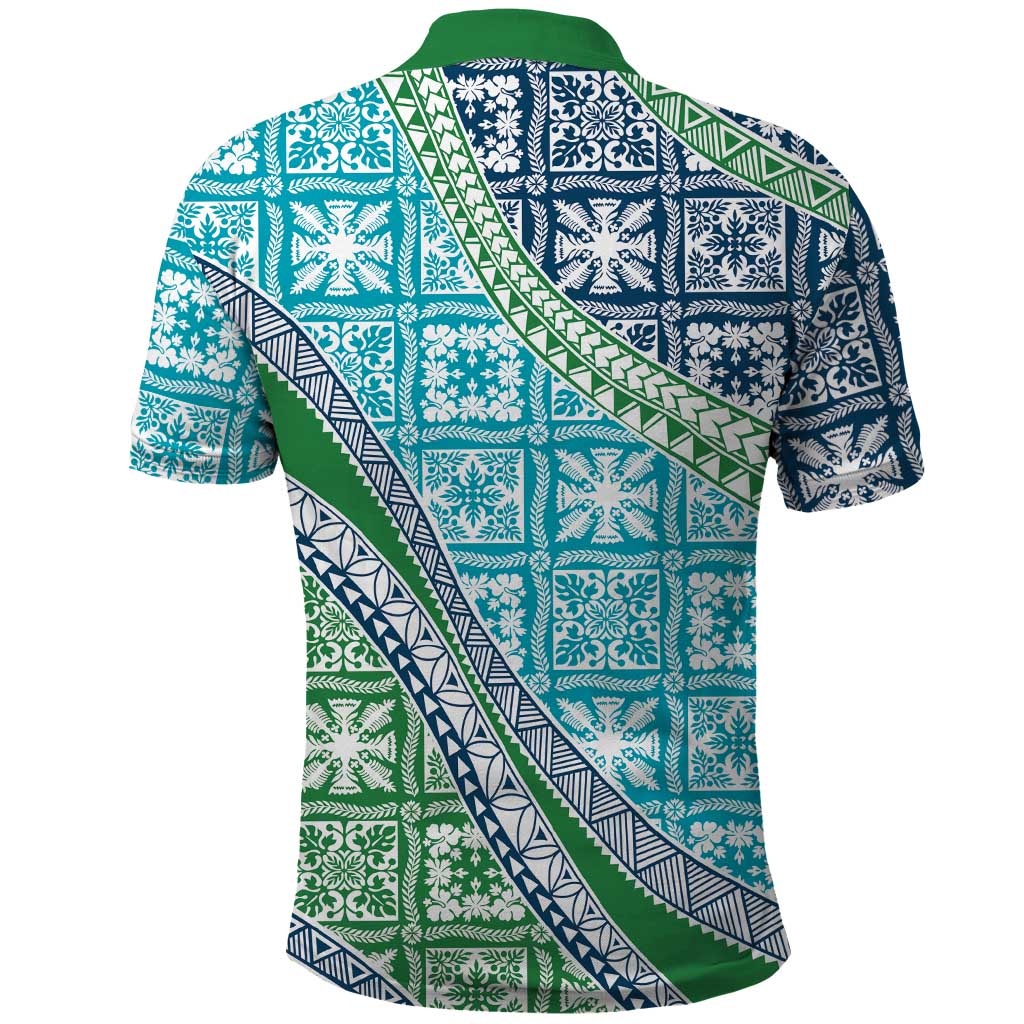 Hawaiian Quilt Pattern Polo Shirt Fresh Color Mixed LT01 - Polynesian Pride