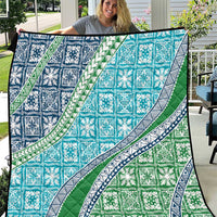 Hawaiian Quilt Pattern Quilt Fresh Color Mixed LT01 Green - Polynesian Pride