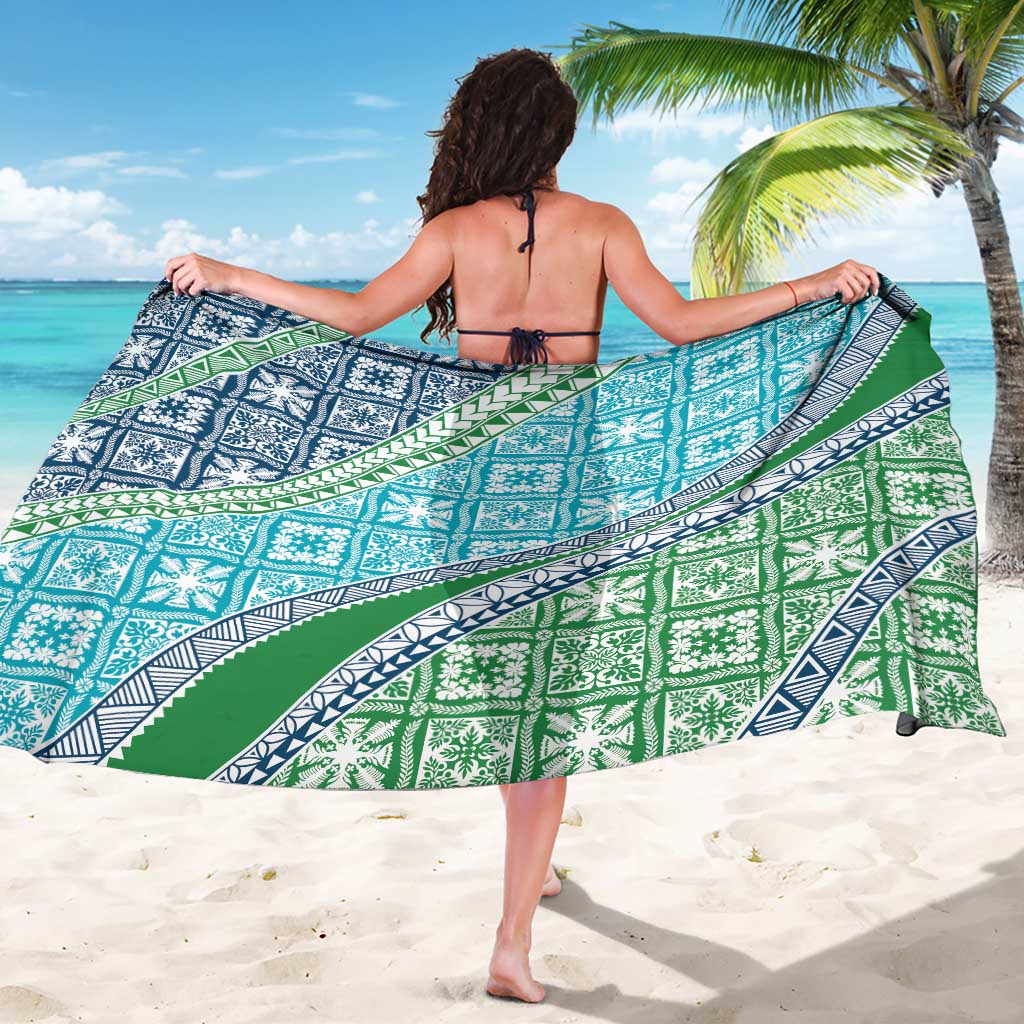 Hawaiian Quilt Pattern Sarong Fresh Color Mixed LT01 - Polynesian Pride
