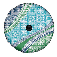 Hawaiian Quilt Pattern Spare Tire Cover Fresh Color Mixed LT01 - Polynesian Pride