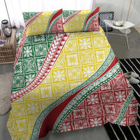 Hawaiian Quilt Pattern Bedding Set Special Color Mixed LT01 - Polynesian Pride