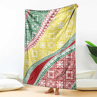 Hawaiian Quilt Pattern Blanket Special Color Mixed LT01 - Polynesian Pride