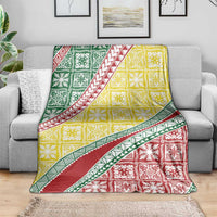 Hawaiian Quilt Pattern Blanket Special Color Mixed LT01 - Polynesian Pride