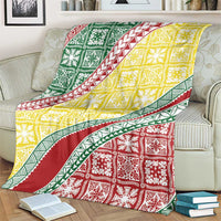 Hawaiian Quilt Pattern Blanket Special Color Mixed LT01 - Polynesian Pride