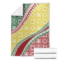 Hawaiian Quilt Pattern Blanket Special Color Mixed LT01 - Polynesian Pride