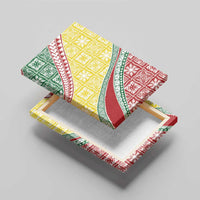 Hawaiian Quilt Pattern Canvas Wall Art Special Color Mixed LT01 - Polynesian Pride