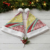 Hawaiian Quilt Pattern Christmas Santa Hat Special Color Mixed LT01 - Polynesian Pride