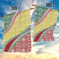 Hawaiian Quilt Pattern Garden Flag Special Color Mixed LT01 - Polynesian Pride