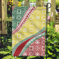 Hawaiian Quilt Pattern Garden Flag Special Color Mixed LT01 Garden Flag Multicolor - Polynesian Pride