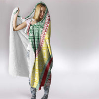 Hawaiian Quilt Pattern Hooded Blanket Special Color Mixed LT01 - Polynesian Pride