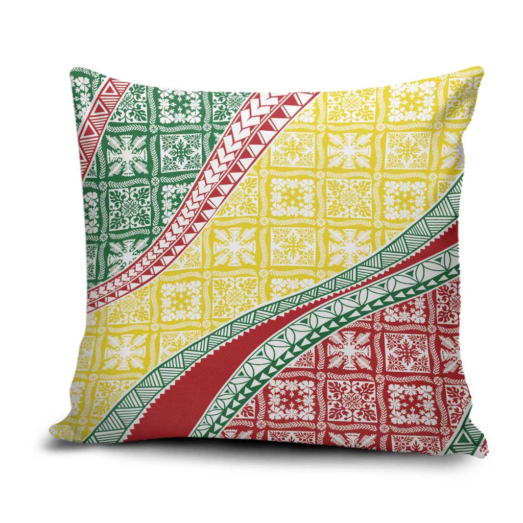Hawaiian Quilt Pattern Pillow Cover Special Color Mixed LT01 Multicolor - Polynesian Pride