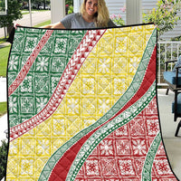 Hawaiian Quilt Pattern Quilt Special Color Mixed LT01 Multicolor - Polynesian Pride